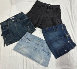 Y2K Denim Skirts/B127