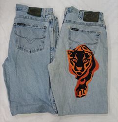 CR8864 VINTAGE HARLEY MEN'S JEANS