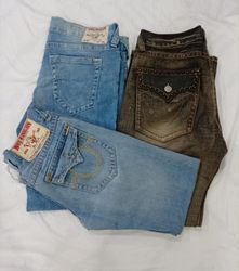CR8867  VINTAGE TRUE RELIGION MEN'S JEANS