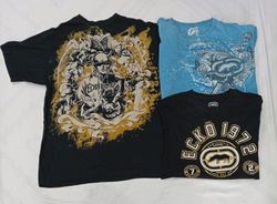 CR8871  VINTAGE DESIGNER ECKO T-SHIRTS