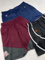 Mix branded sport shorts