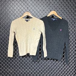 Ralph lauren mix sweater (fnc 136)