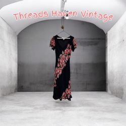 TH#0121 Y2K Grunge Chic Sleeveless Maxi Slip Dress