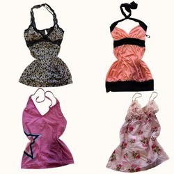 Y2K Whimsy-Core Going-Out Tops- (ST-087)