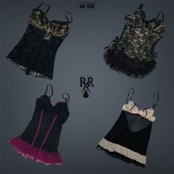 Y2K Gothic Baby Dolls (AA-936)