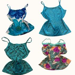 Y2K Exotic-Print Cami Bundle- (ST-088)