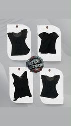 Y2K Urban Grace Poly Blouse