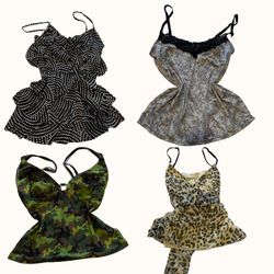Wild-Side Y2K Cami Bundle- (ST-089)