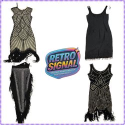 Y2K Party Glam Beaded & Sequin Dresses (RS-309)