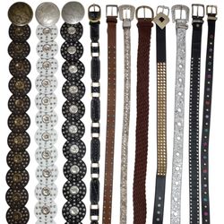 Y2K Aesthetic Belts Bundle