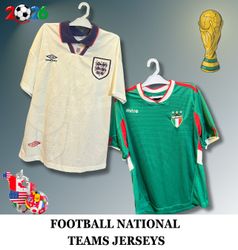 Soccer/Football Premium National Teams Jerseys inc..