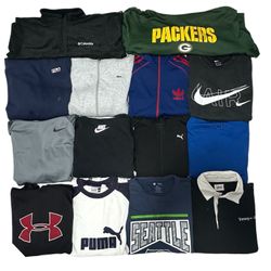 Branded hooded sweatshirts