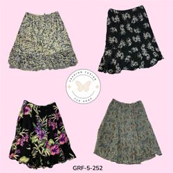 Vibrant Printed Skirt in Poly Fabric | Daily Wear ..
