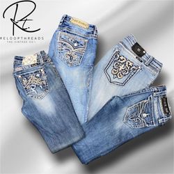 RT 1522 Mix Brand BootCut Jeans