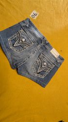 Mini denim shorts