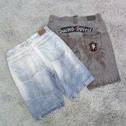 Branded Hip Hop Baggy Shorts