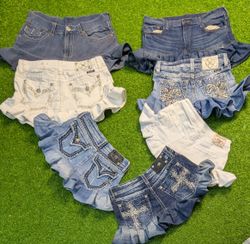 5978 - Miss me, True Religion Upcycled Mini Denim ..