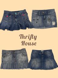 Vintage Y2K Ruffle Skirt(TH/451)