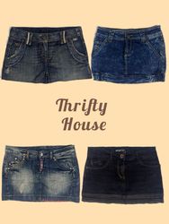 Y2K Streetwear Mini Skirt(TH/453)