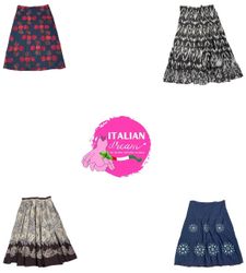 Y2K earthy tone cotton skirts
