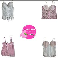 Y2K corsets tops