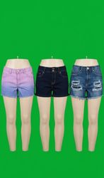 Y2K Denim Mini Shorts VL14