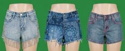 Y2K Denim Mini Shorts VL14