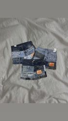 Upcycled Levi’s Belted Skirts