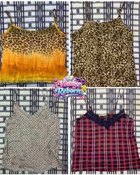 Y2K Vintage Cami & Statement Top Mix – Trendy 2000..
