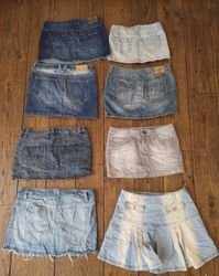 Y2K Vintage Denim Skirts Bundle (VM-03)