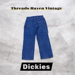TH # 26 Dickies Men’s Straight Fit Denim Jeans – D..