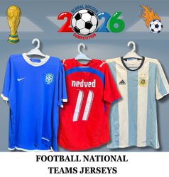 Football/Soccer World Cup National Teams Jerseys i..