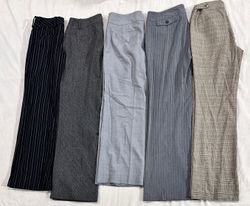 Y2k women office core trousers (655)
