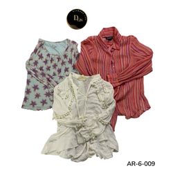 Y2K Inspired Poly Blouse – Cute Chic Everyday Fash..
