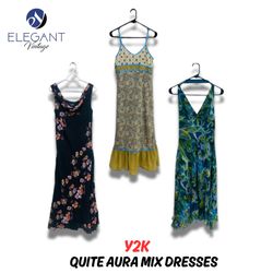 Y2K Quite Aura Mix Dresses - EV0992