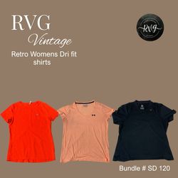 Retro Womens Dri fit shirts
