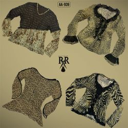 Y2K The Animal Print Full Sleeve Tops (AA-939)
