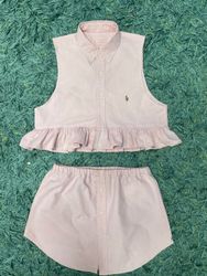 Upcycle  Ralph Lauren Co-Ord Set (DV -06)