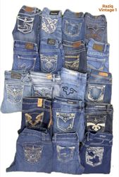 RV3696 Y2K Women Bootcut Jeans