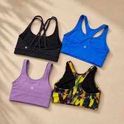 Lululemon sports bras