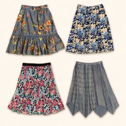 Y2k Blue Muse Skirts