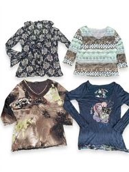 Y2K  full sleep blouse 10 pcs