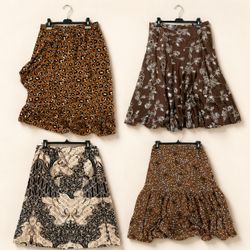 Y2k Rustic Bloom Skirts