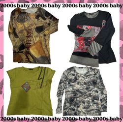 Euro x graphic mix tops-132