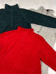 Mix branded fleece jacket