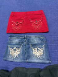 Embroidery mini skirts ID01