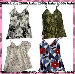 Hot Girl y2k cami Top-130
