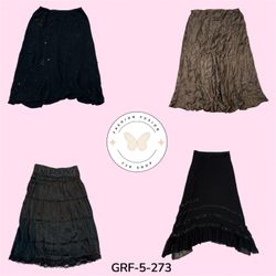 Women’s Black Skirt – Versatile Casual to Dressy W..