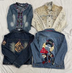 Y2k denim jackets (676)