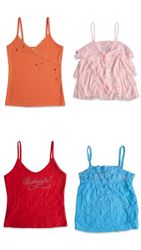 Y2K cami tops